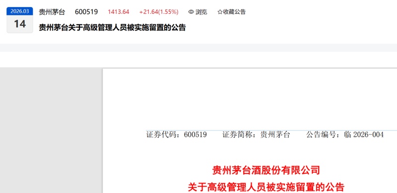 茅台金融掌门人蒋焰突遭留置;行业反腐链条再延伸。 股票财经 茅台金融掌门人蒋焰突遭留置;行业反腐链条再延伸。 股票财经 茅台金融掌门人蒋焰突遭留置;行业反腐链条再延伸。 股票财经